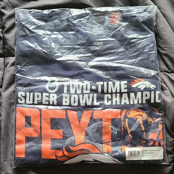 Peyton Manning Retirement shirt sz XL Colts Broncos NWT - Picture 6 of 7